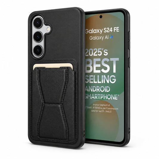 Protective Back Cover for Samsung Galaxy S24 FE - Black - Main image