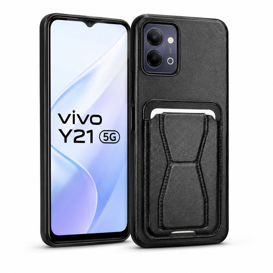 Protective Back Cover for Vivo Y21 - Black - Main image
