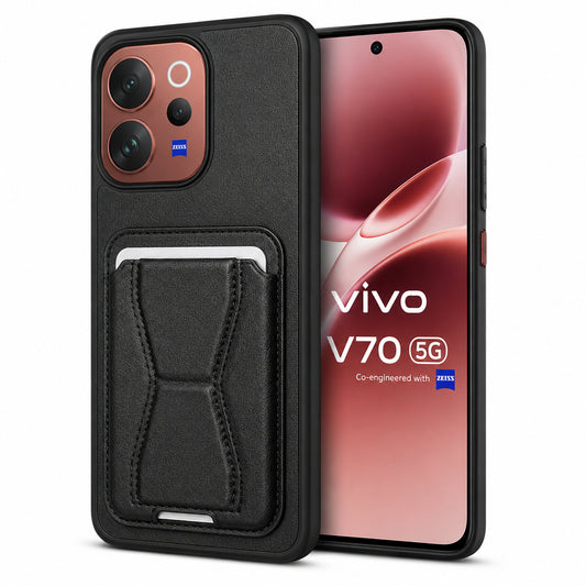 Protective Back Cover for Vivo V70 - Black - Main image